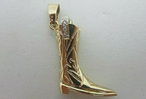 14k gelbgold und diamant - 14k,