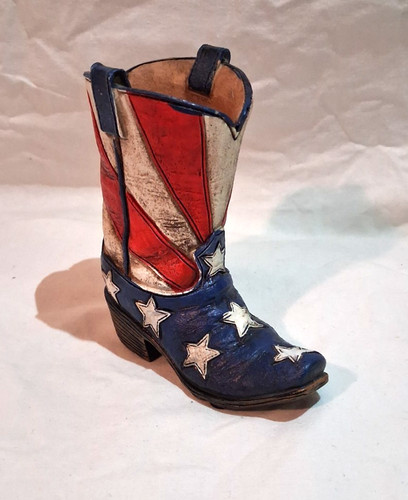 Cowboystiefel deko figur usa - cowboystiefel,